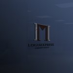 画像11: M字と柱の堅牢な構造ロゴ (11)