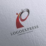 画像16: P字と軌道が融合するダイナミックロゴ (16)