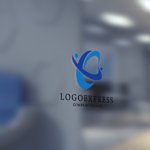 画像5: E字と軌道が融合するグローバルテクノロジーロゴ (5)