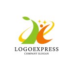 画像1: Kの文字と人が織りなす成長と輝きのロゴ (1)