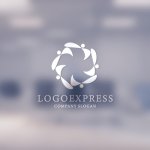 画像14: カラフルな協力的な人々のロゴ (14)