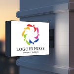 画像9: カラフルな協力的な人々のロゴ (9)