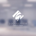 画像14: 知性と繋がりを示すモダンテクノロジーロゴ (14)