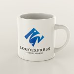 画像8: 知性と繋がりを示すモダンテクノロジーロゴ (8)