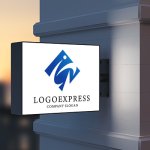 画像9: 知性と繋がりを示すモダンテクノロジーロゴ (9)