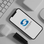 画像15: S字の流れるようなダイナミックロゴ (15)