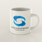 画像8: S字の流れるようなダイナミックロゴ (8)