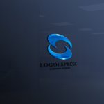 画像11: S字の流れるようなダイナミックロゴ (11)