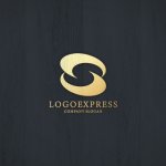 画像13: S字の流れるようなダイナミックロゴ (13)