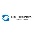 画像2: S字の流れるようなダイナミックロゴ (2)