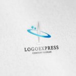 画像6: 羅針盤と軌道の未来を導くロゴ (6)