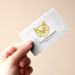 画像10: 可愛らしい猫の顔のロゴ (10)