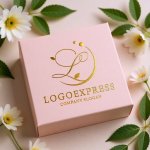 画像10: 女性のための花柄Lロゴ (10)