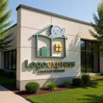 画像15: 本と家と笑顔のロゴ (15)