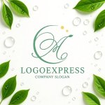 画像9: エレガントな筆記体Aロゴ (9)