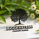 画像12: 優雅なオリーブの木が象徴する繁栄のロゴ (12)