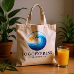 画像8: 太陽と波が輝くオーシャンロゴ (8)