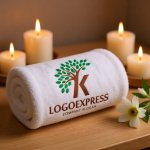 画像5: Kの文字と葉が織りなす成長の木ロゴ (5)