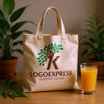 画像8: Kの文字と葉が織りなす成長の木ロゴ (8)