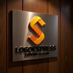 画像5: S字の流れるようなダイナミックロゴ (5)