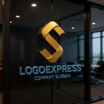 画像15: S字の流れるようなダイナミックロゴ (15)