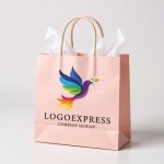 画像6: 平和の鳥と葉のロゴ (6)