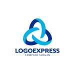 画像1: つながりを象徴するトリニティロゴ (1)