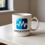 画像16: M字と心電図のヘルスケアロゴ (16)