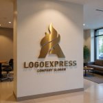 画像10: A字と炎の情熱的ロゴ (10)