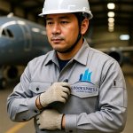 画像5: M字とビル群の都市開発ロゴ (5)