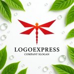 画像9: トンボのシャープなダイナミックロゴ (9)