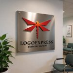 画像13: トンボのシャープなダイナミックロゴ (13)