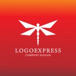 画像4: トンボのシャープなダイナミックロゴ (4)