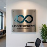 画像7: デジタル無限の繋がりを表現したロゴ (7)