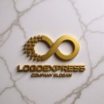 画像13: デジタル無限の繋がりを表現したロゴ (13)