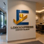 画像10: Eとチェックマーク、人型の信頼ロゴ (10)