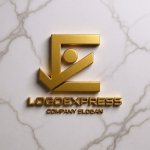 画像13: Eとチェックマーク、人型の信頼ロゴ (13)