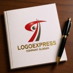 画像6: Tと人型が躍動する未来志向ロゴ (6)