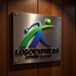 画像5: IとK、躍動する人型で繋がりを示すロゴ (5)