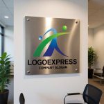 画像7: IとK、躍動する人型で繋がりを示すロゴ (7)