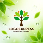 画像9: 成長とつながりを表す木と人々のロゴ (9)