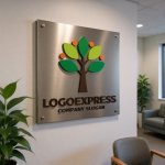 画像13: 成長とつながりを表す木と人々のロゴ (13)