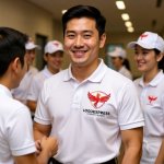 画像14: 不死鳥と盾の力強い飛躍ロゴ (14)