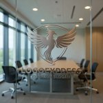 画像9: 不死鳥と盾の力強い飛躍ロゴ (9)