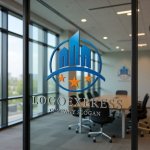 画像10: 都市と星が輝く発展と信頼のロゴ (10)