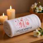 画像5: Wと桜の花が彩るエレガントなロゴ (5)