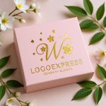 画像10: Wと桜の花が彩るエレガントなロゴ (10)