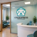 画像5: 犬の家と笑顔がかわいいペットロゴ (5)