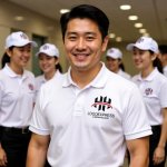 画像14: Hの構造と赤い弧が示す堅実な飛躍ロゴ (14)