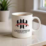 画像16: Hの構造と赤い弧が示す堅実な飛躍ロゴ (16)